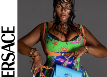 Versace Precious Lee Good Morning America GMA catwalk runway model
