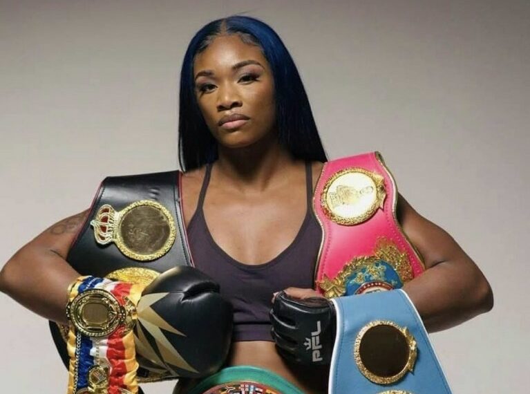 Claressa Shields is the first person ever - male or female - to  become an undisputed champion in two weight classes.