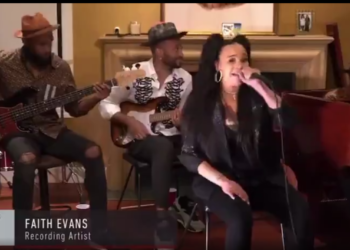 Faith Evans DMX auntie drunk singing funeral