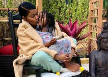 daughter, makeup, Teyana Taylor, daughters