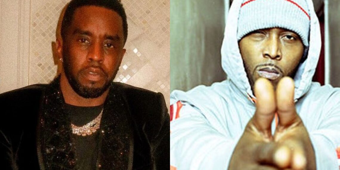 fans, Black Rob, Diddy, funeral