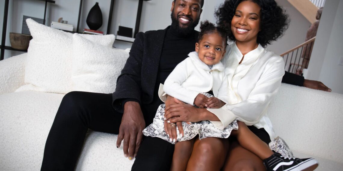 gabrielle,union,dwayne,wade,team,up,shady,baby,book