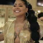 Chrissy Lampkin, 50th, celebration, Jim Jones, Fannie Schiavoni, diamonds, happy birthday, gold dress, Jim Jones