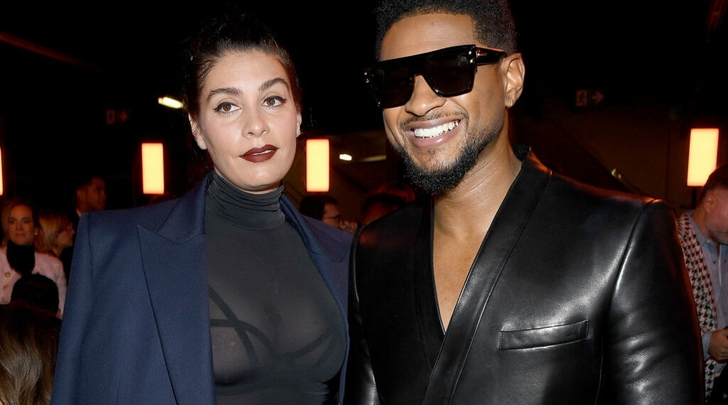 Usher, Jenn Goicoechea, expecting