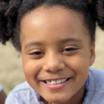 Black, Morgan Bugg, Seven Year Old, Letter, Hair, Freckle