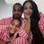 lala, anthony, shows, carmelo, anthony, fathers, day, love, despite, divorce
