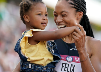 Allyson Felix, Mom, Camryn Grace, Qualifies, Qualified, Track, Olympic Games, Tokyo Games, Fifth Time