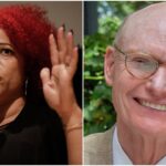 Nikole Hannah-Jones, Walter Hussman Jr., white, journalist, donor