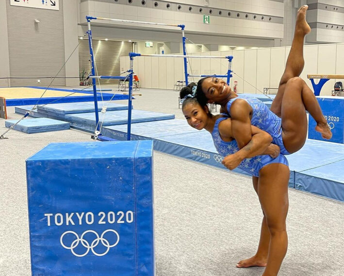 Simone Biles, U.S. Gymnastics, Team, Tokyo Games, Village, Staying