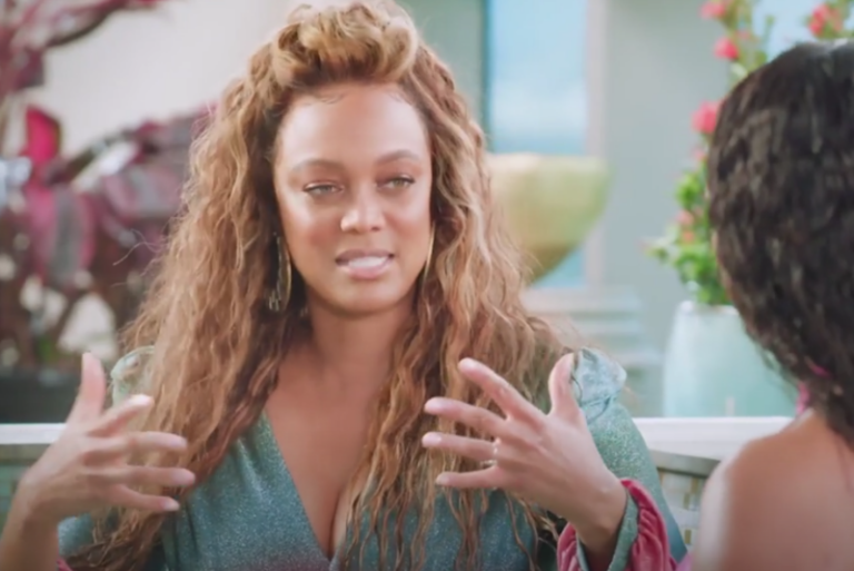 Tyra Banks interviewing Megan Thee Stallion/Photo Courtesy of Sports