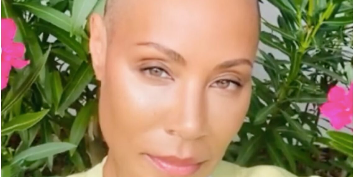 Jada Pinkett Smith shaved head bald