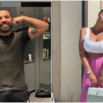 Drake dodger stadium Johanna Leia