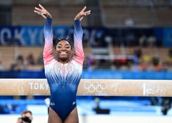 Olympic beam Simone Biles