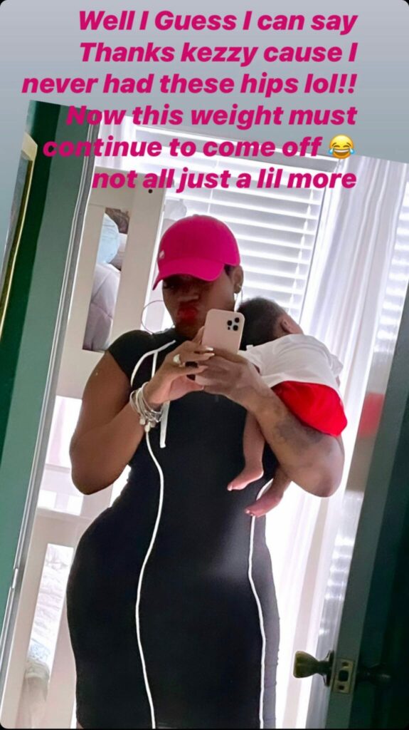 Fantasia has quite the sensation for inspiring new moms with her