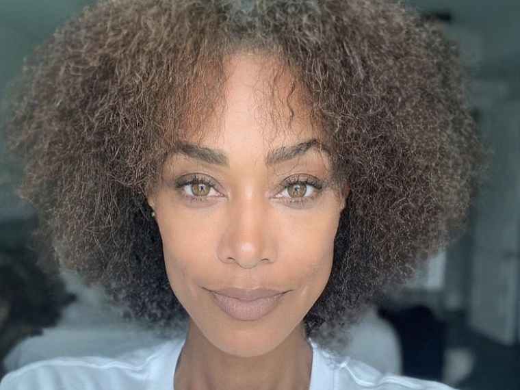 platinum blonde, big chop, Tami Roman natural hair