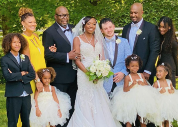 Bobby Brown, La'Princia Brown, Eddie Ray, Married, Wedding