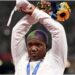 Raven Saunders X-symbol silver medal Olympics