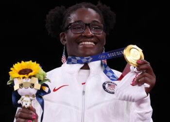 olympic, gold, medalist, tamyra , mensah-stock, is, buying, her, mom, a, food, truck