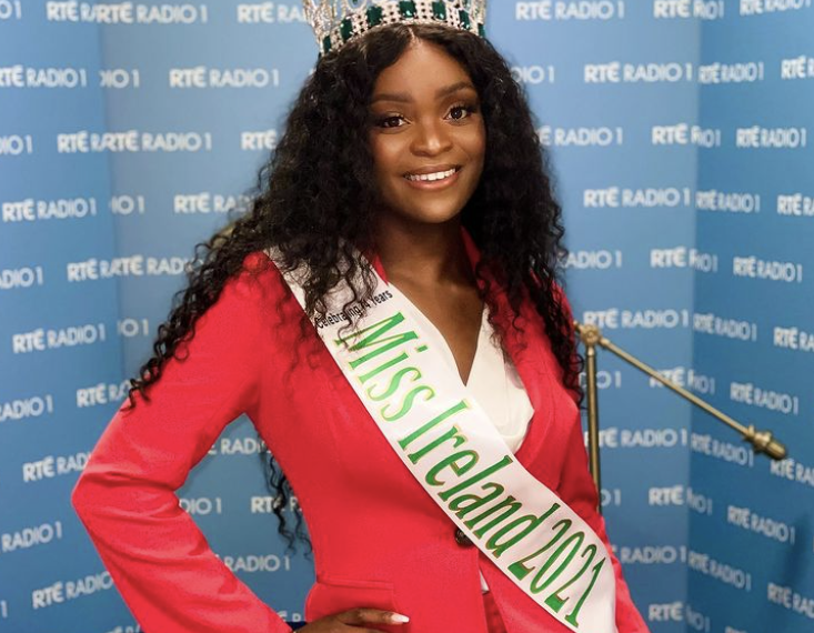 Ireland, pageant,Pamela Uba, winner,asylum seeker