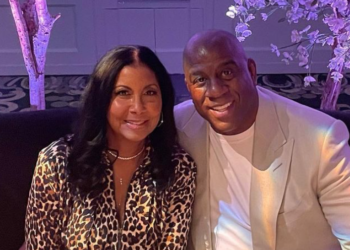 Magic Johnson, Cookie, 30th, Anniversary, Wedding, Beverly Hills, Concert, Surprise, Frankie Beverly & Maze