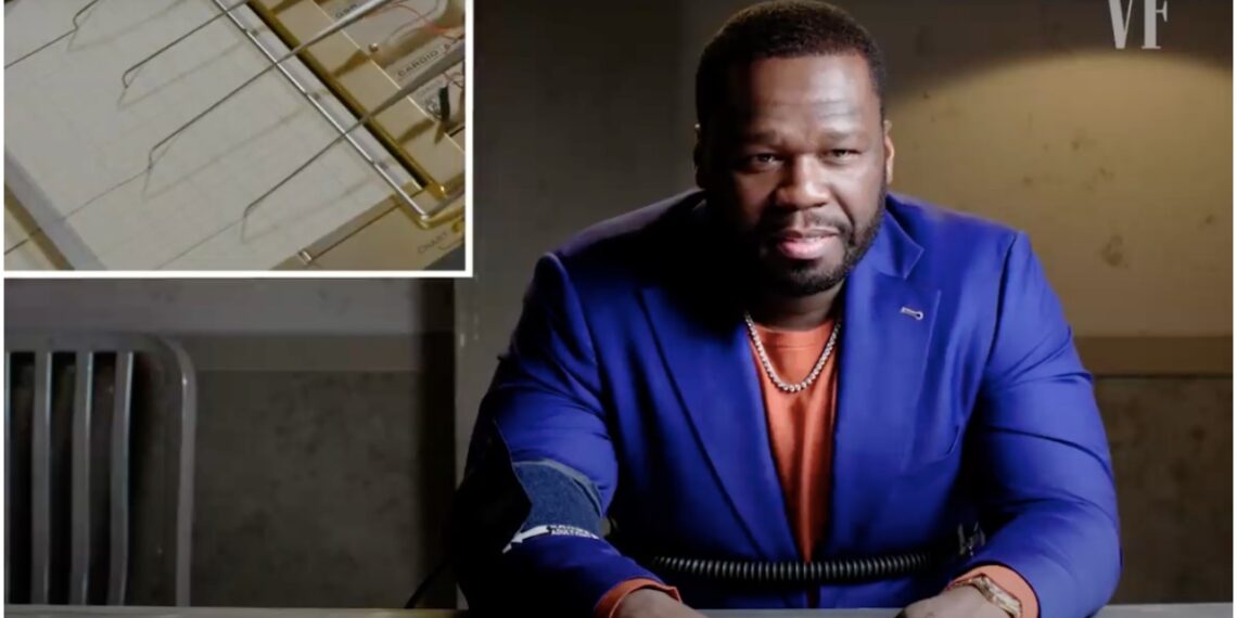 50 Cent lie detector test Vanity Fair fibbing lying