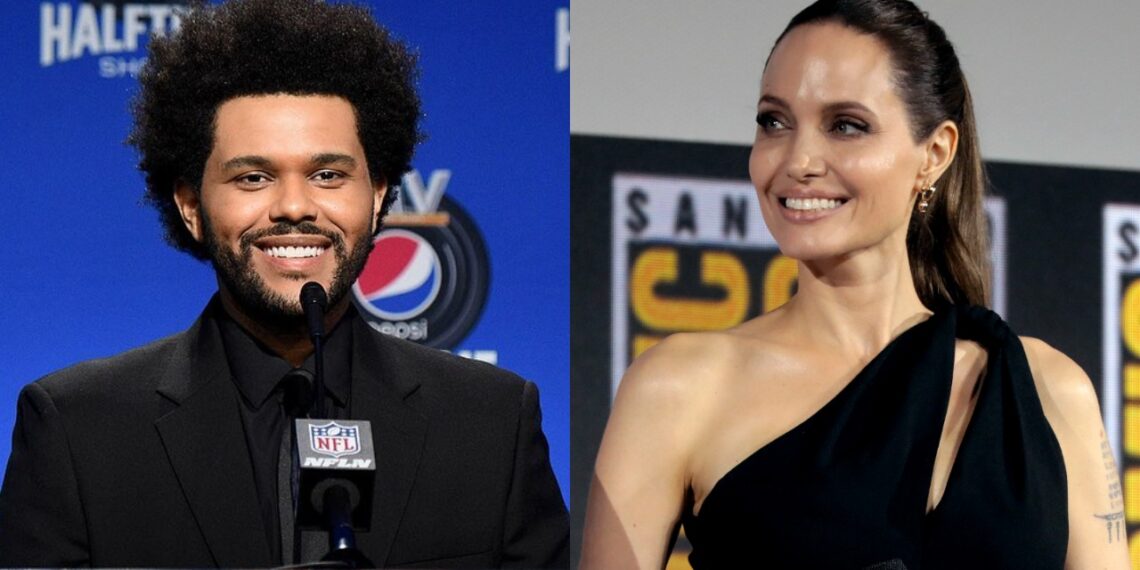 Angelina Jolie The Weeknd