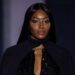 Campbell, supermodel, stunning, Paris Fashion Week, Lanvin