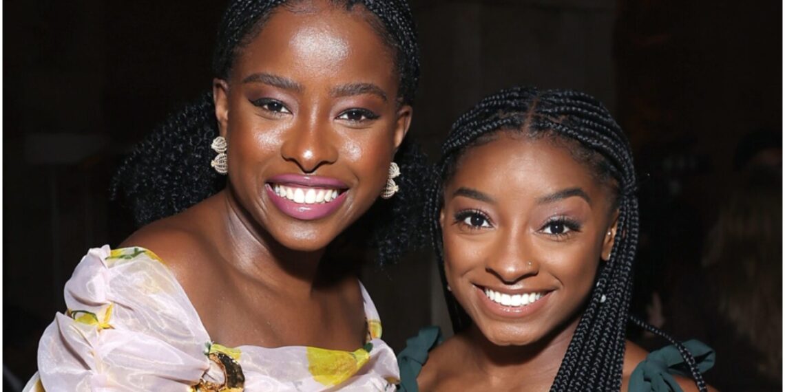Amanda Gorman Simone Biles