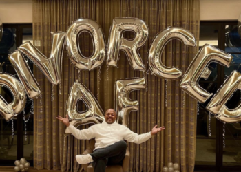 Dr. Dre, Nicole Young, Divorce, Ex-Wife, Celebrate, balloons, Instagram