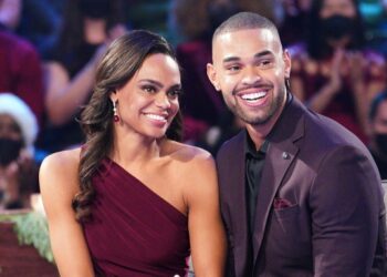 Michelle Young, Nayte Olukoya, The Bachelorette, First, Black Couple, Franchise, Television, History.