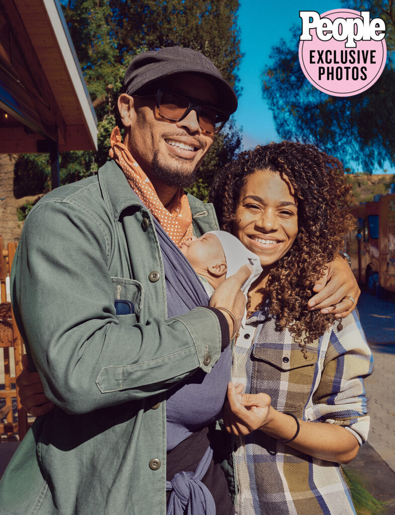 Kelly McCreary, Pete Chatmon, Baby Indigo.