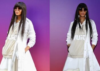 Naomi Campbell, Paris Fashion Week, Fashion Show, Louis Vuitton, Virgil Abloh, Creator, Men's Collection.