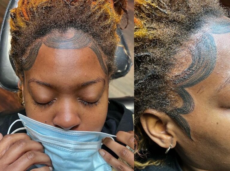 3. Creative Scribble Head Tattoo Ideas - wide 5