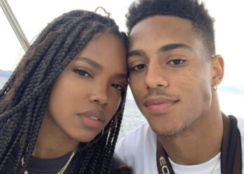 Keith Powers and Ryan Destiny