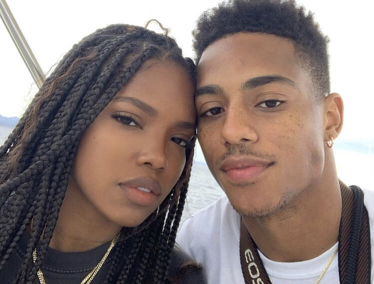 Keith Powers and Ryan Destiny