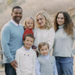 Alfonso Ribeiro family Instagram Christmas, interracial, Sienna, family