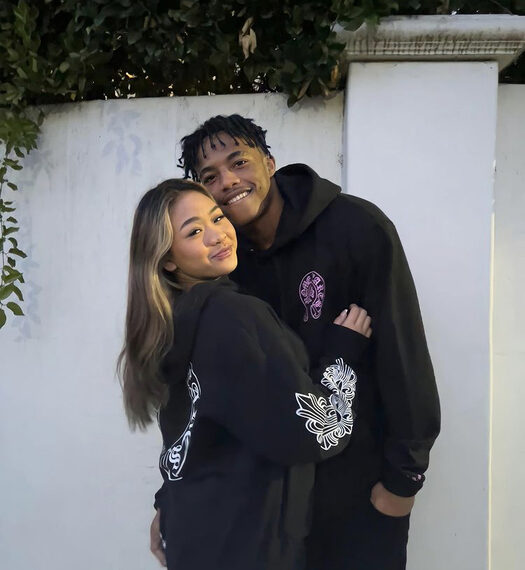 Sunisa Lee and Jaylin Smith