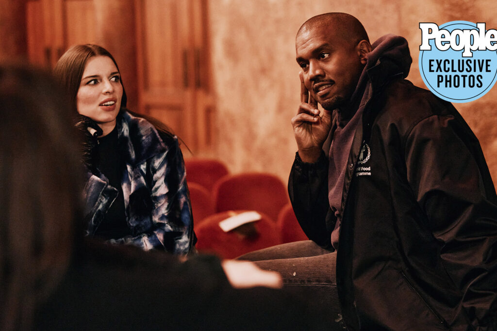Julia Fox, Kanye West, Date Night, Couple.