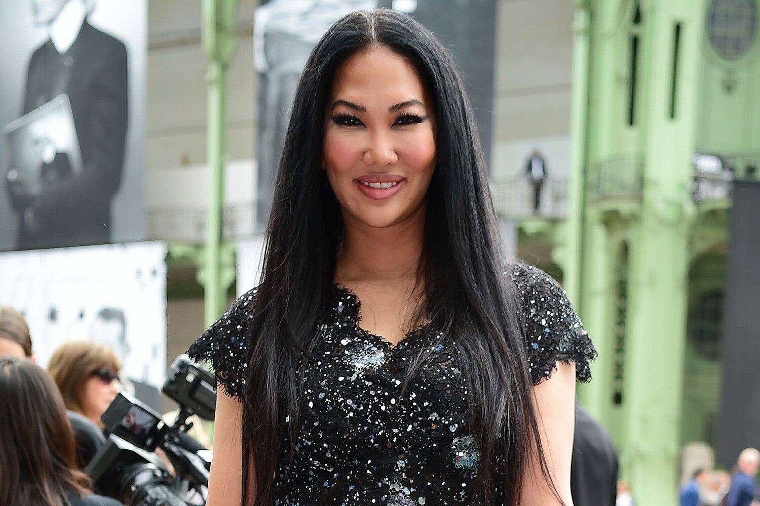 Kimora Lee Simmons Poses Alongside Jordyn Woods' Mother