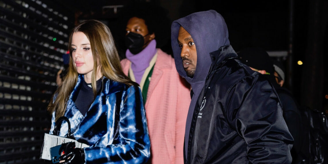 Julia Fox, Actress, Kanye West, Rapper, Date Night, Couple, Kim Kardashian, Estranged Wife, Divorce.