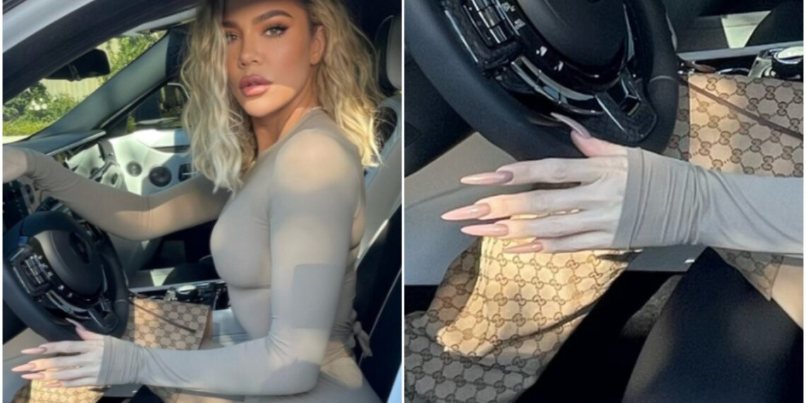 Khloe Kardashian hands chicken feet