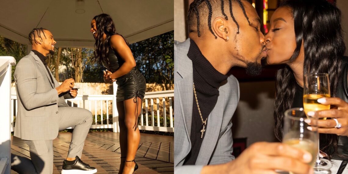 Simone Biles, Jonathan Owens, Olympic Gymnast, Safety, Houston Texans, Engaged, Engagement, Ring.