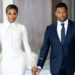 Ciara and Russell Wilson leave a Super Bowl party in Los Angeles as Future went on stage to perform