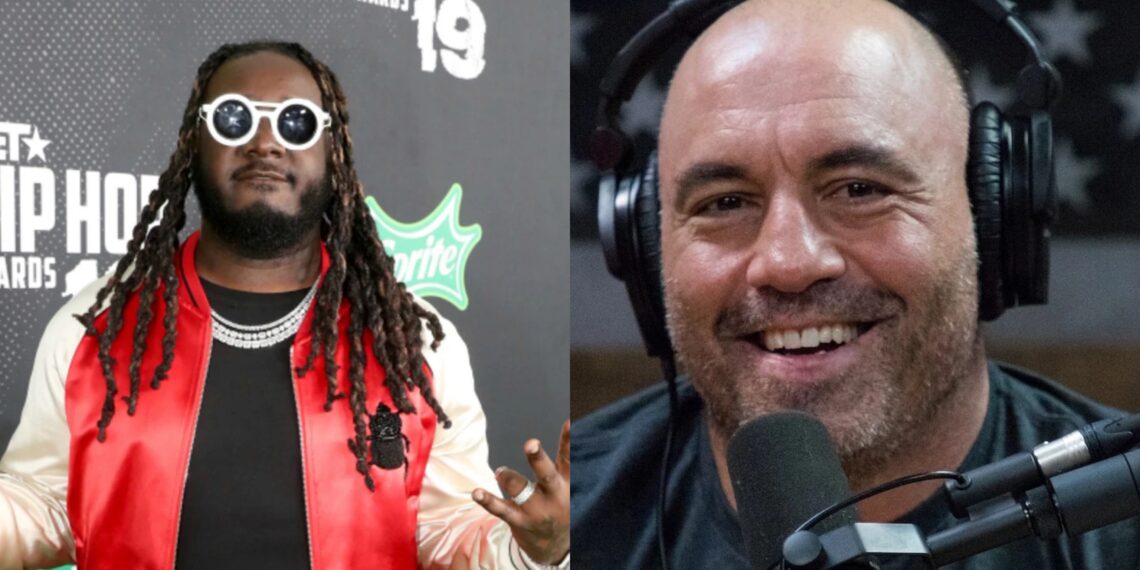 T-Pain, Joe Rogan, Spotify, Podcast, N-Word, Comments, Cancel Culture, Backgrid.