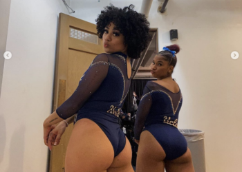 Jordan Chiles, Sekai Wright, gymnastics,UCLA, routine, performance,Utah,competition