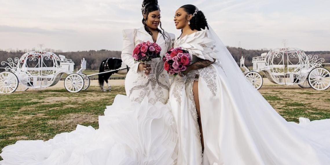Jesseca Dupart, Da Brat, newlyweds, wedding, Ese Azenabor