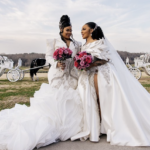 Jesseca Dupart, Da Brat, newlyweds, wedding, Ese Azenabor