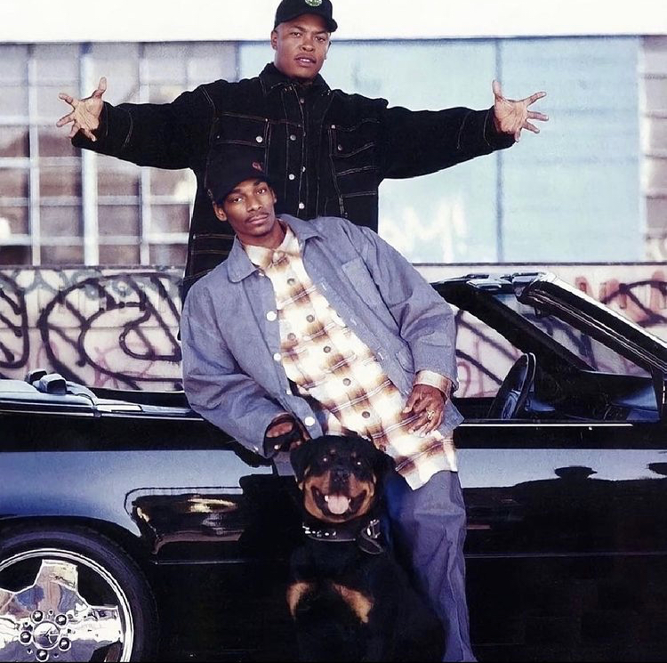 Snoop Dogg and Dr. Dre 90s