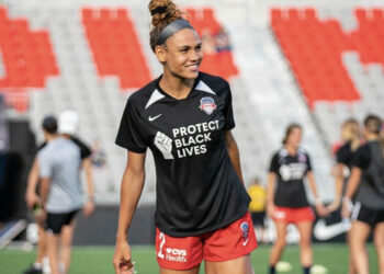 NWSL Soccer player and Dennis Rodman's daughter Trinity Rodman
