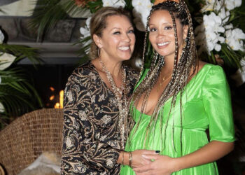 Actress and former Miss USA Vanessa Williams and daughter Lion Babe